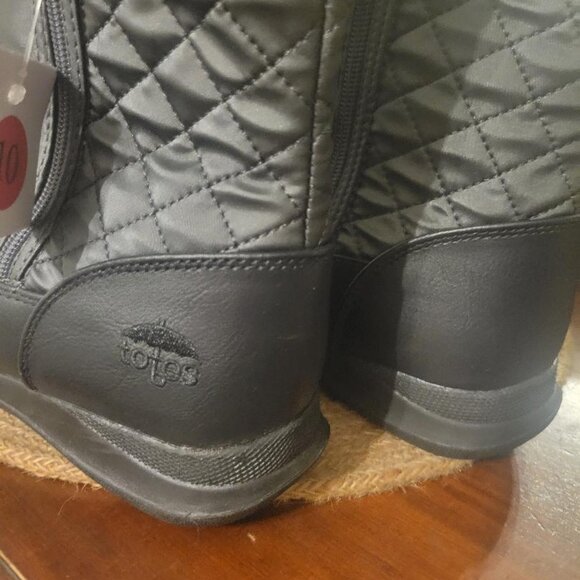 NWT Womens Totes Waterproof Insulated Thermolite Boots Sz 10 - Picture 3 of 10